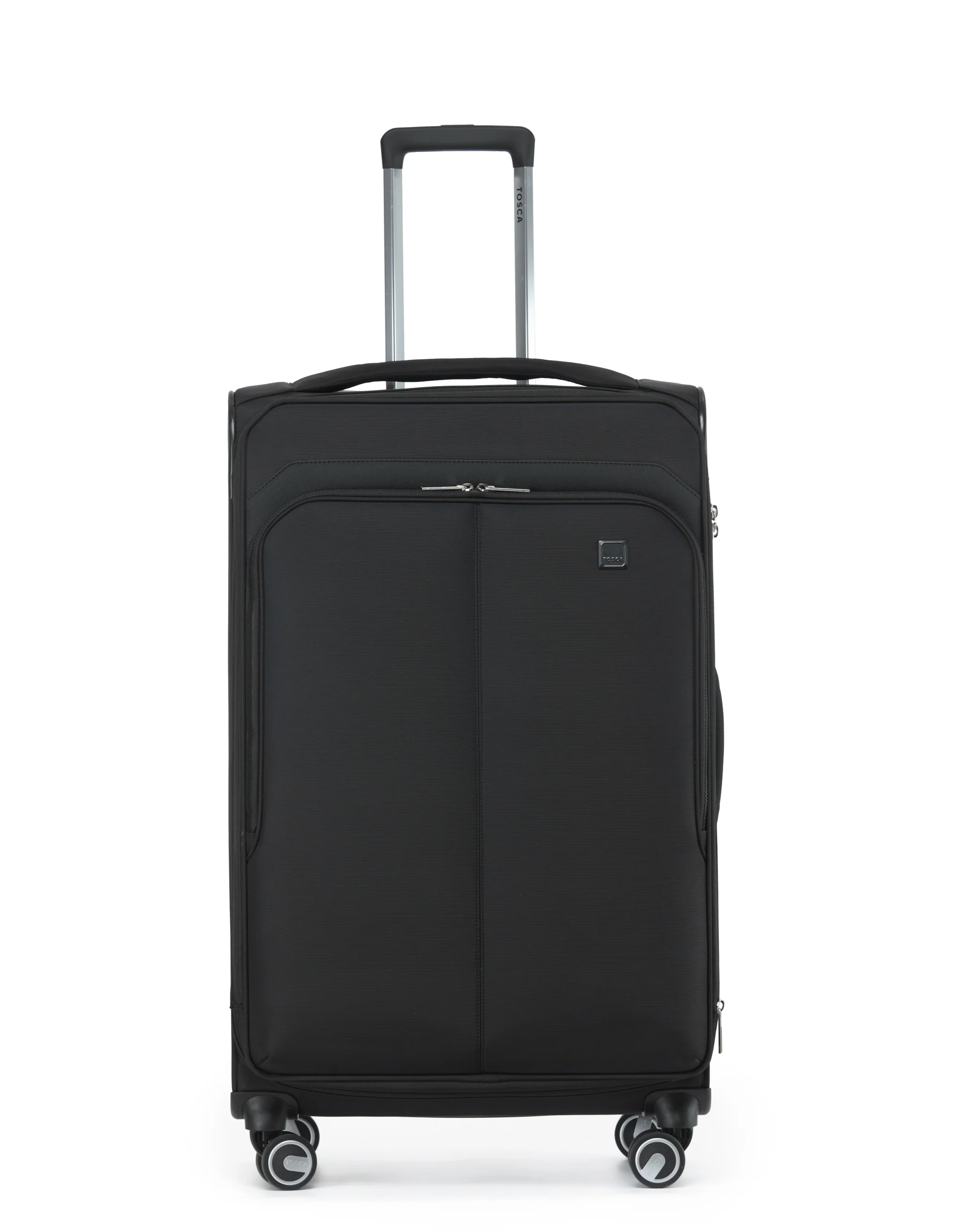 Grange 80cm Large Soft Suitcase - Black - Image 2