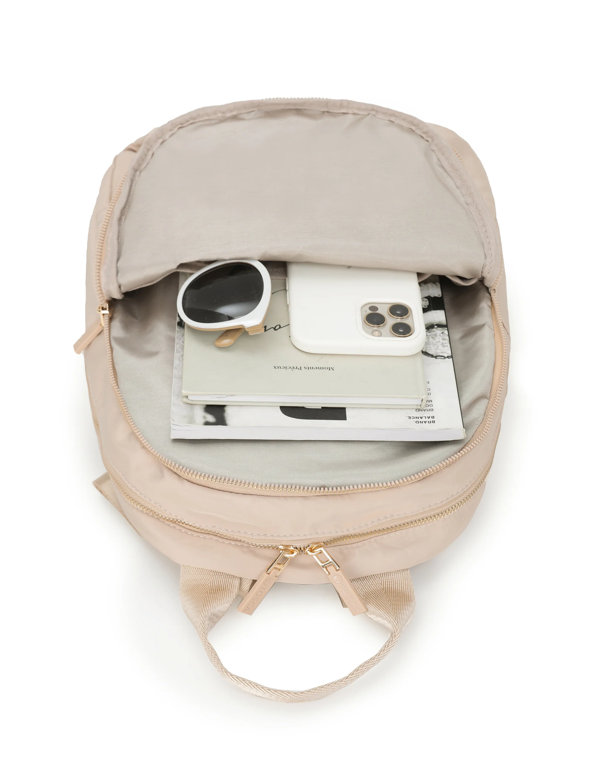 Harlow Backpack - Beige - Image 3