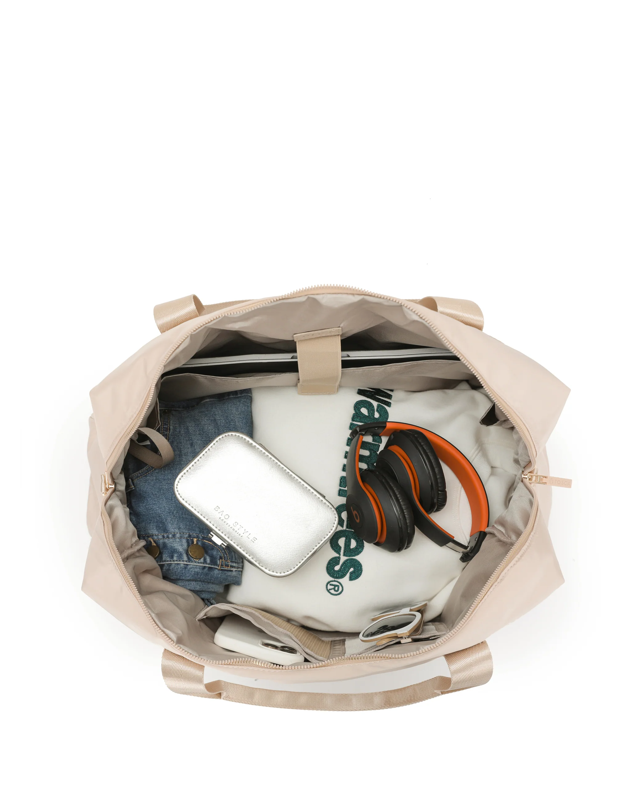 Harlow Tote Bag - Beige - Image 3