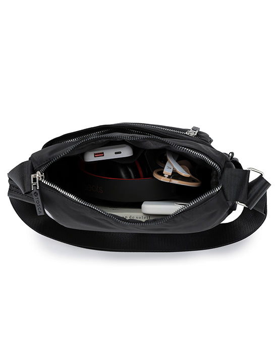 Harlow Shoulder Bag - Black - Image 3