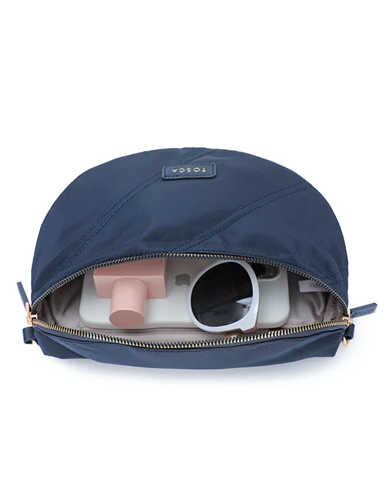 Harlow Sling Bag - Navy Stitch - Image 3