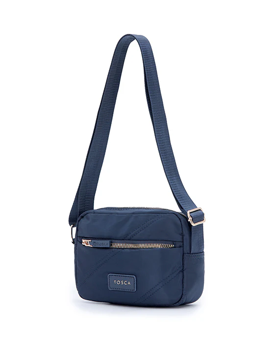 Harlow Small Shoulder Bag - Navy