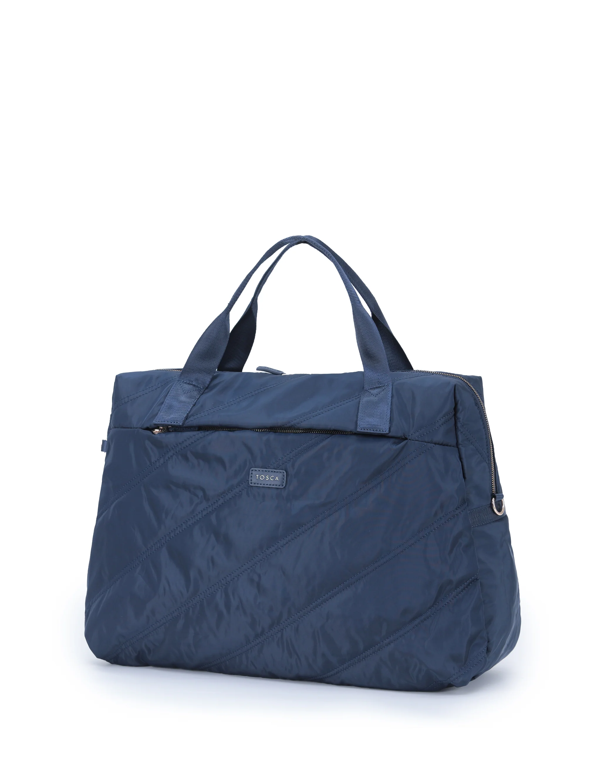 Harlow Tote Bag - Navy Stitch