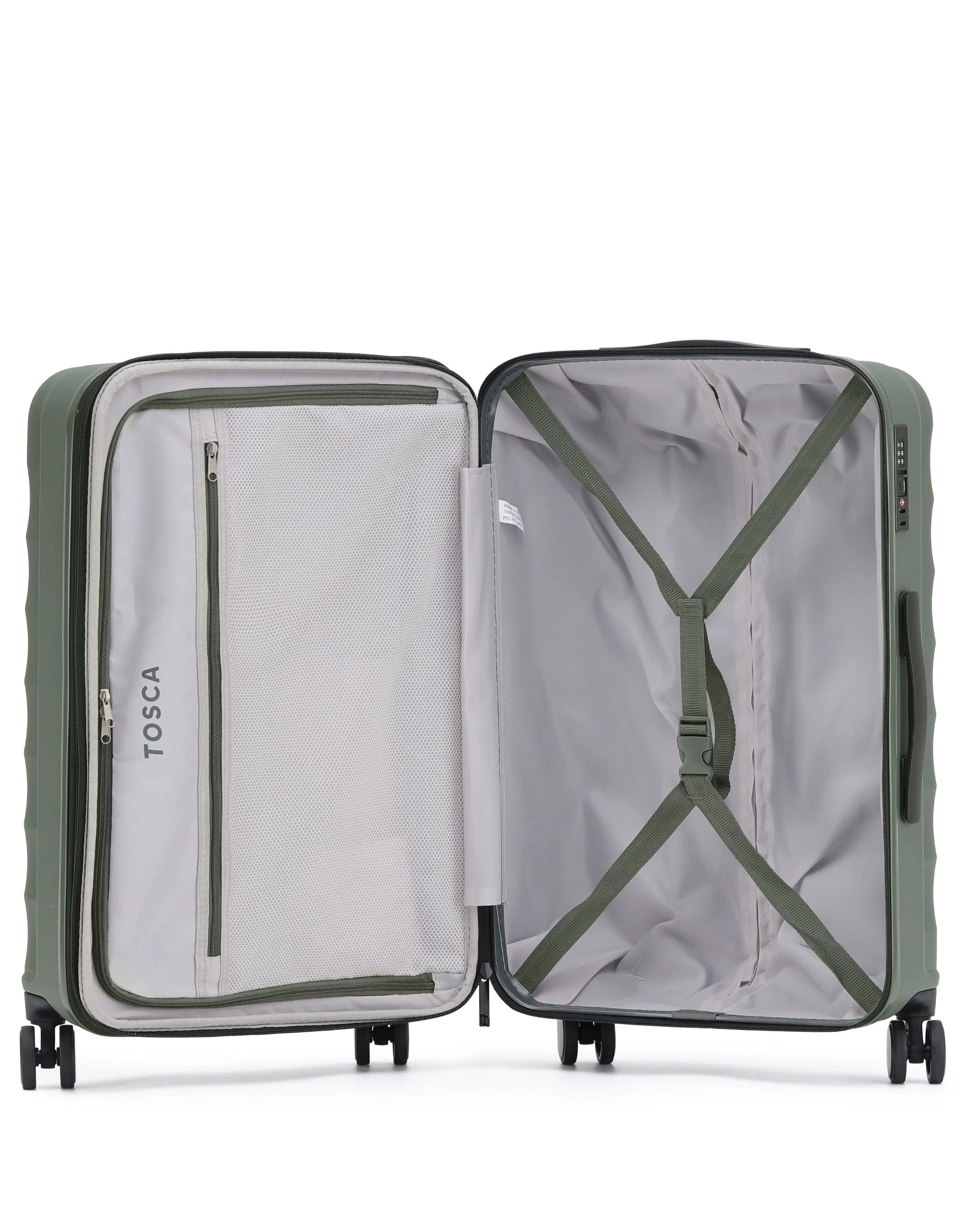 Interstellar 2.0 53cm Small Hard Carry On - Moss - Green - Image 4