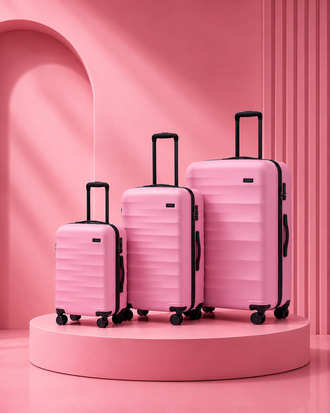 Interstellar 2.0 79cm Large Hard Suitcase - Fuchsia - Image 7