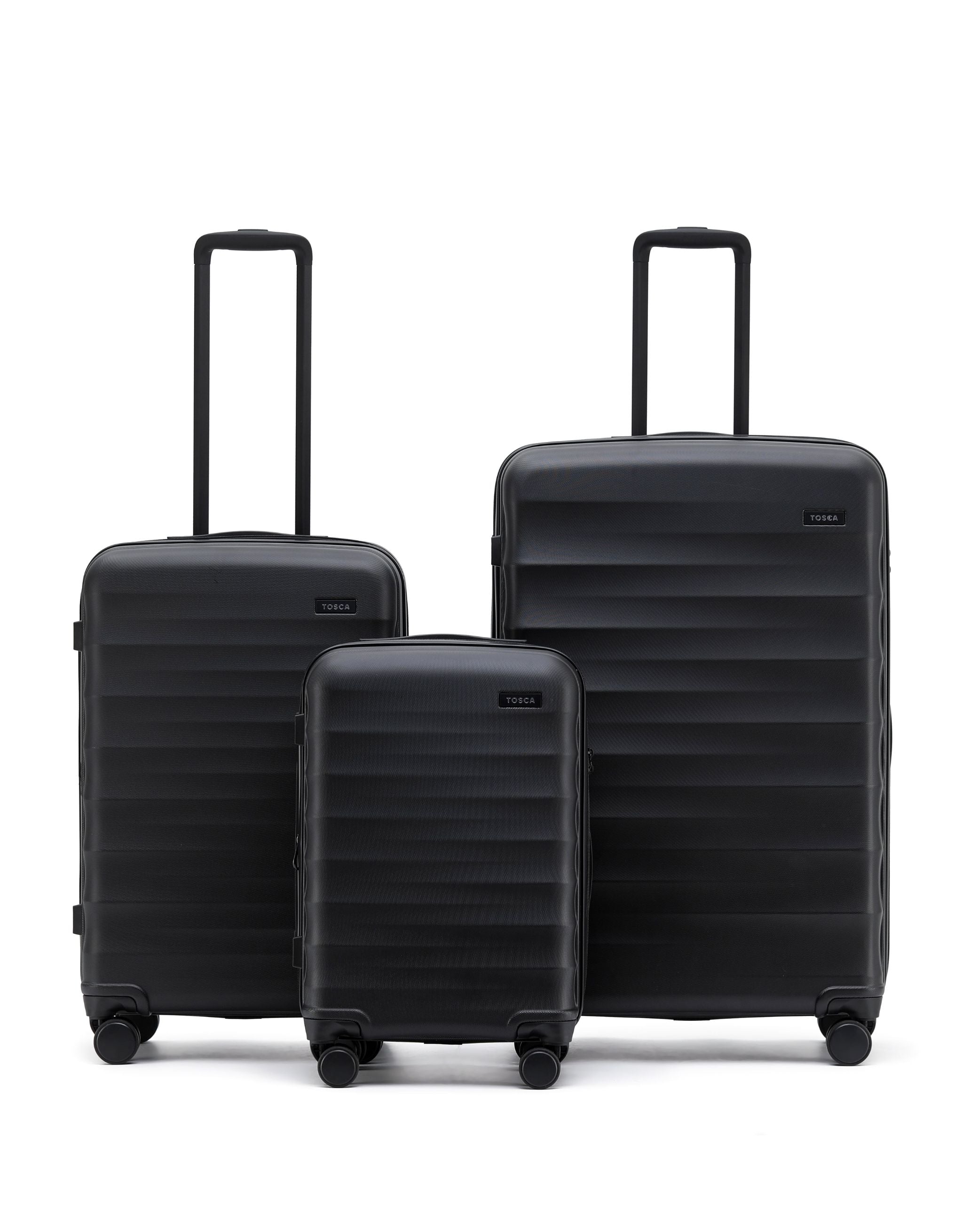 Interstellar 2.0 Hard Suitcase 3 Piece Set - Black