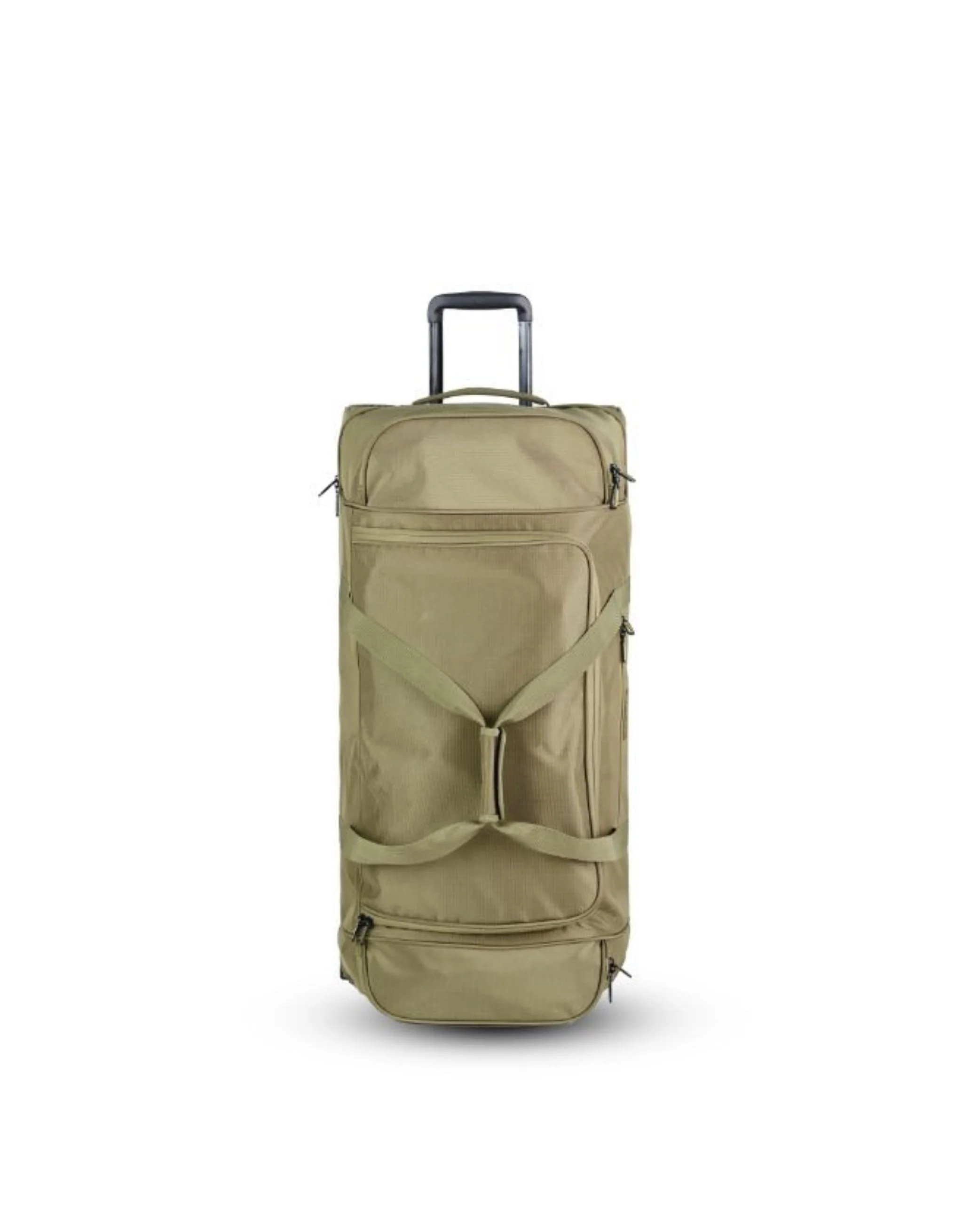 Large 85cm Split Compartment Wheel Bag - Khaki - Image 4