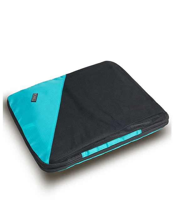 Large Compression Packing Cube Pack (x2) Teal / Black