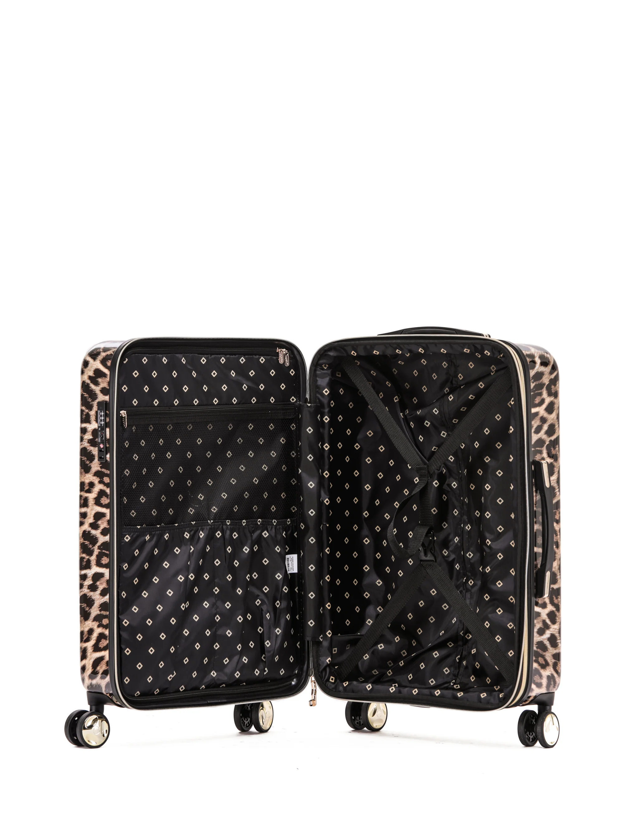 Leopard 76cm Large Hard Suitcase - Image 4