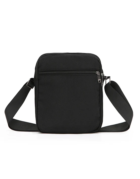 Louies Berry Small Shoulder Bag 3 Zip - Black - Image 3