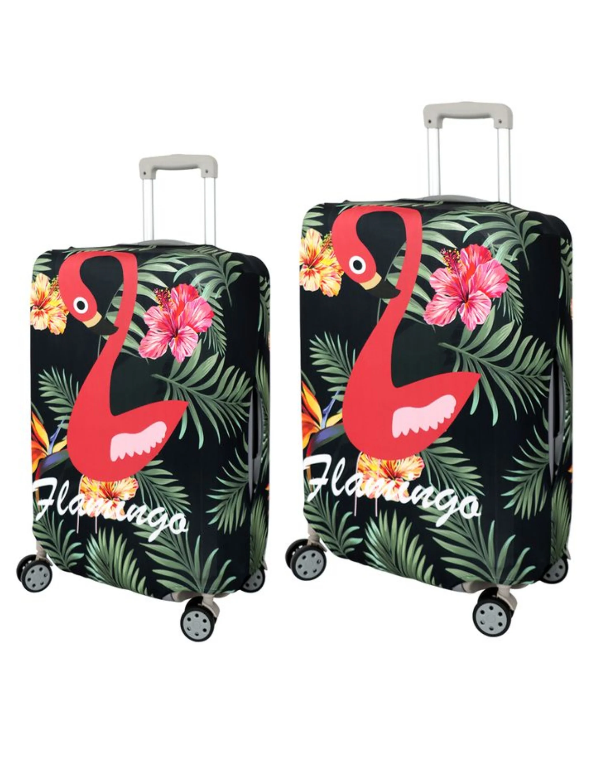 Luggage Cover - Flamingo Medium - Image 2