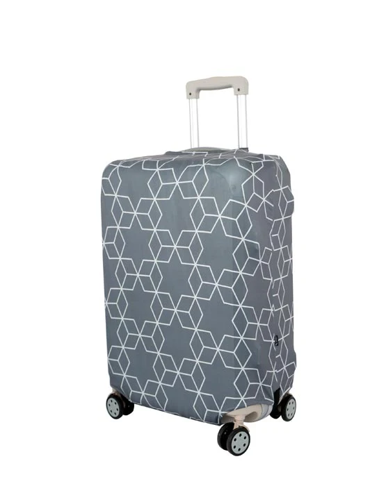Luggage Cover - Geometric Medium