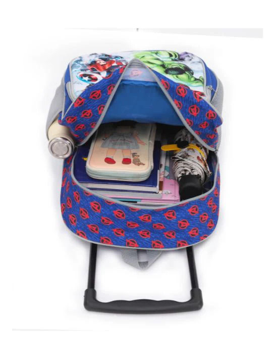 Marvel Avengers Trolley Backpack - Blue - Image 3