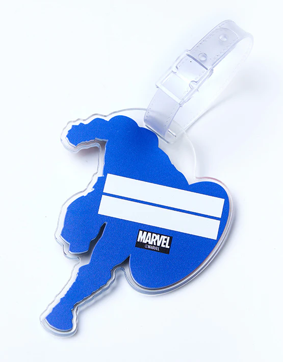 Marvel Captain America Luggage Tag - Blue - Image 2