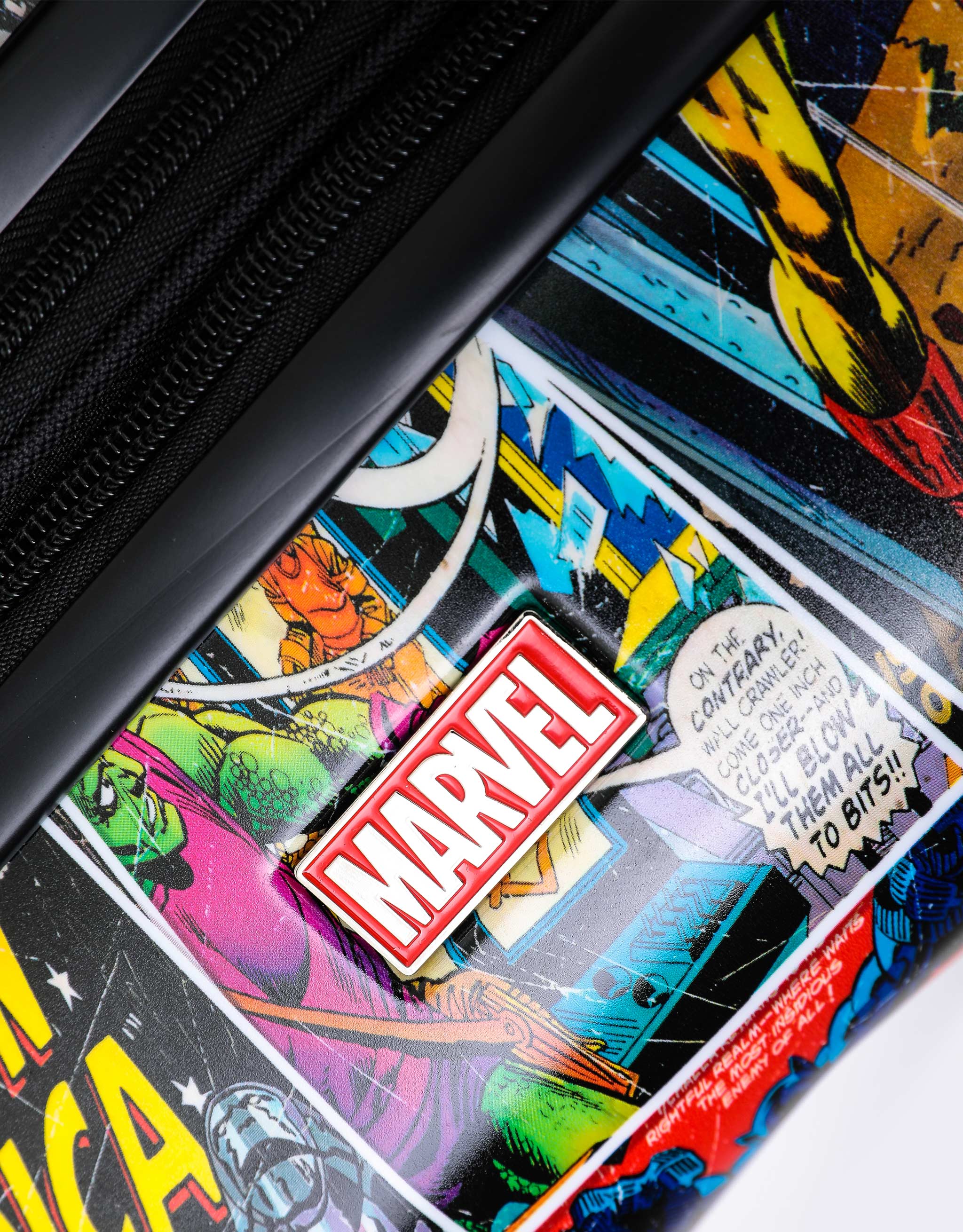 Marvel Comic 50cm Small Hard Carry On - Multi - Image 5