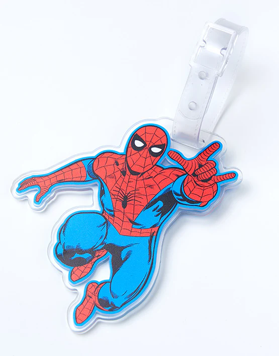 Marvel Spider-Man Luggage Tag - Blue