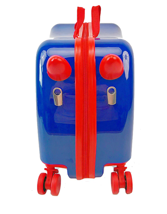 Marvel Spider-Man Small Ride-On Suitcase - Blue/Red - Image 4