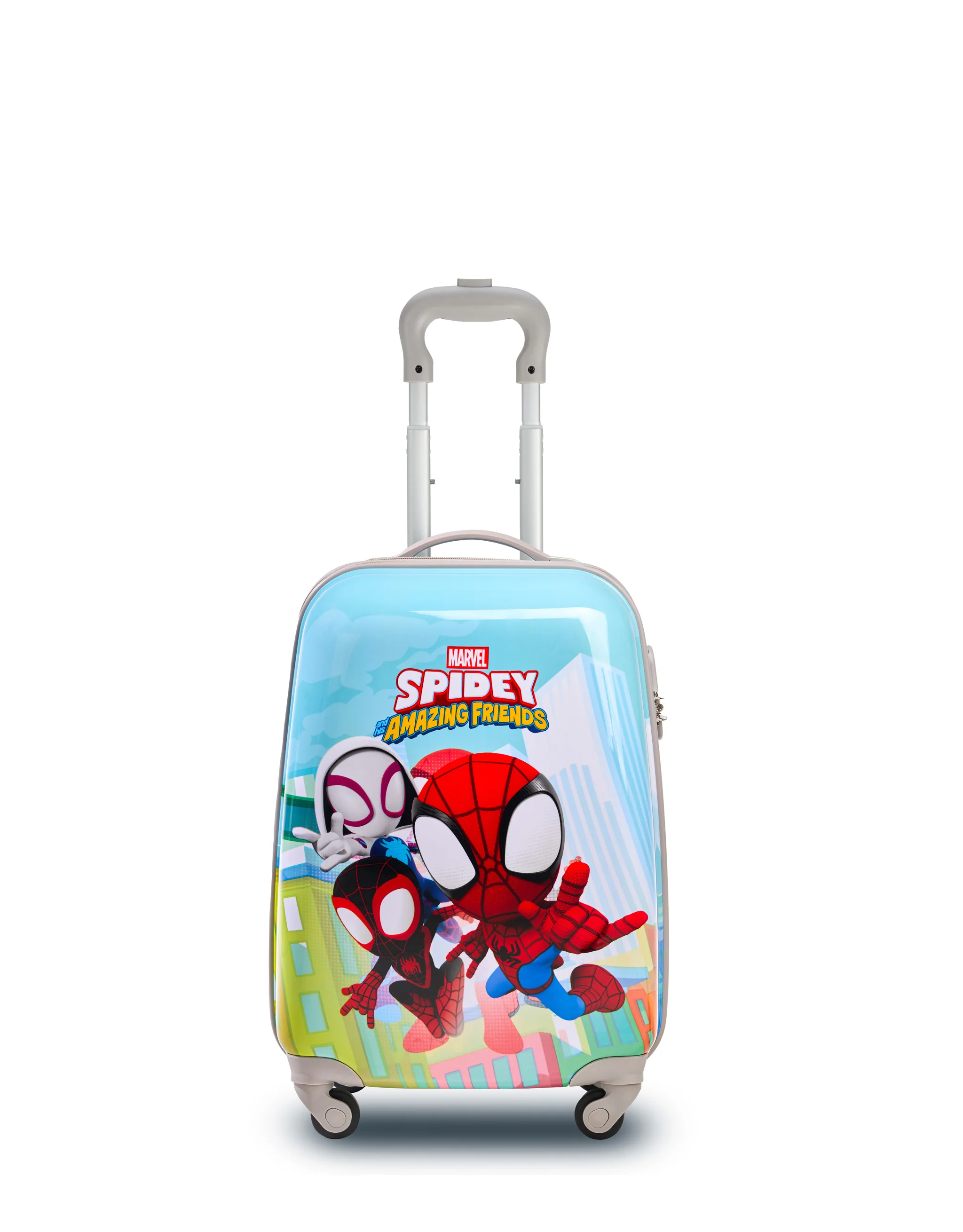 Marvel Spidey & Friends 45cm Small Hard Carry On - Blue - Image 2