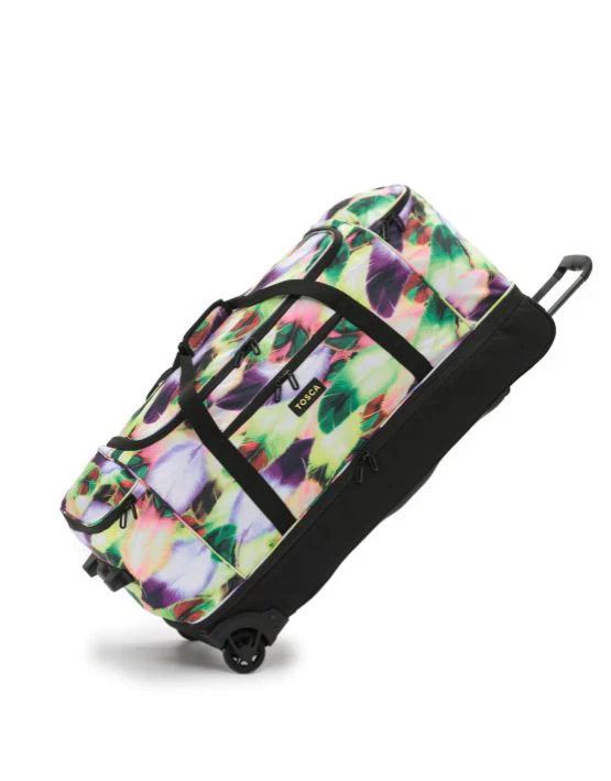 Medium 70cm Split Compartment Wheel Bag - Yellow Feather