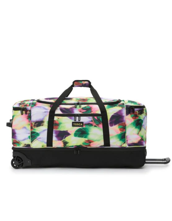 Medium 70cm Split Compartment Wheel Bag - Yellow Feather - Image 2