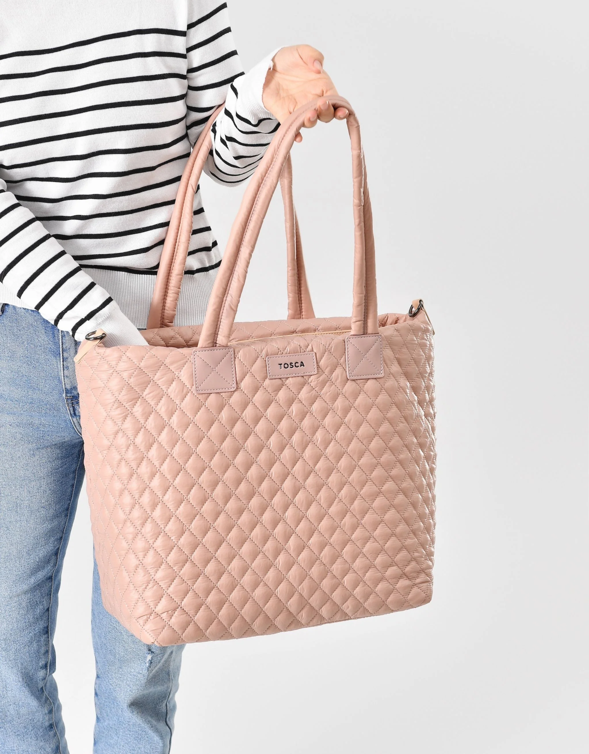 Metro Large Travel Tote Bag - Mauve - Image 7