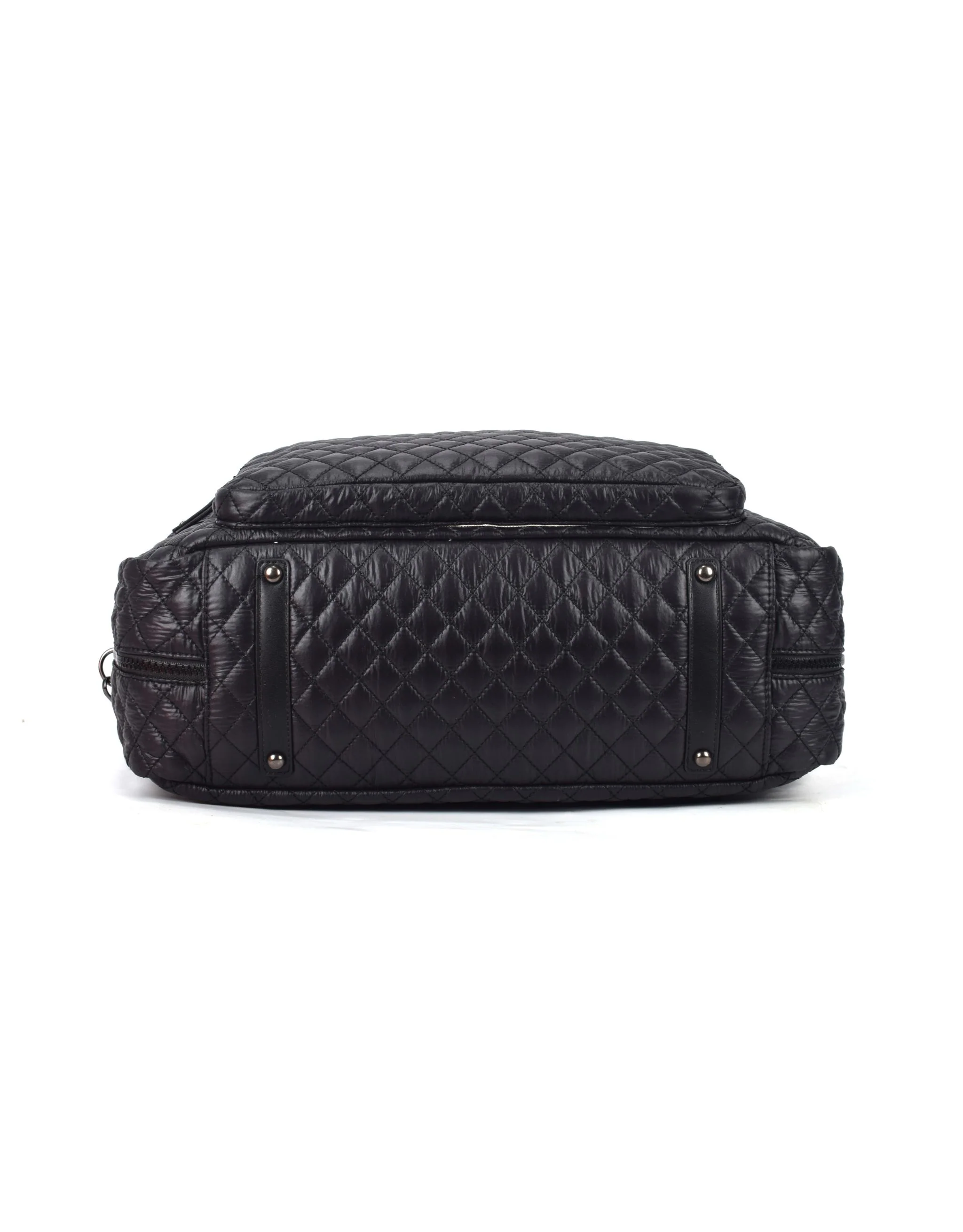 Metro Large Travel Split Tote Bag - Black - Image 4