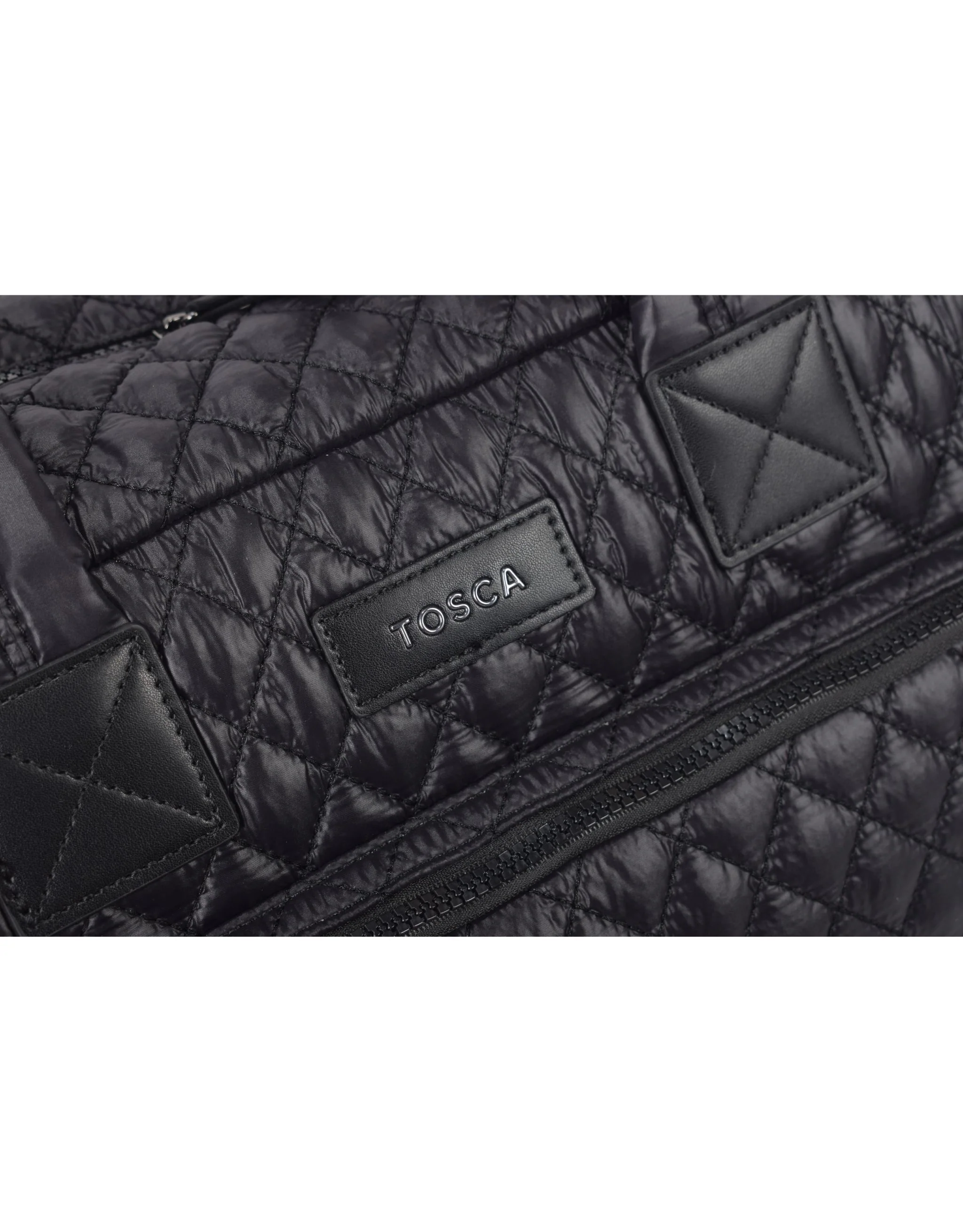 Metro Large Travel Split Tote Bag - Black - Image 8
