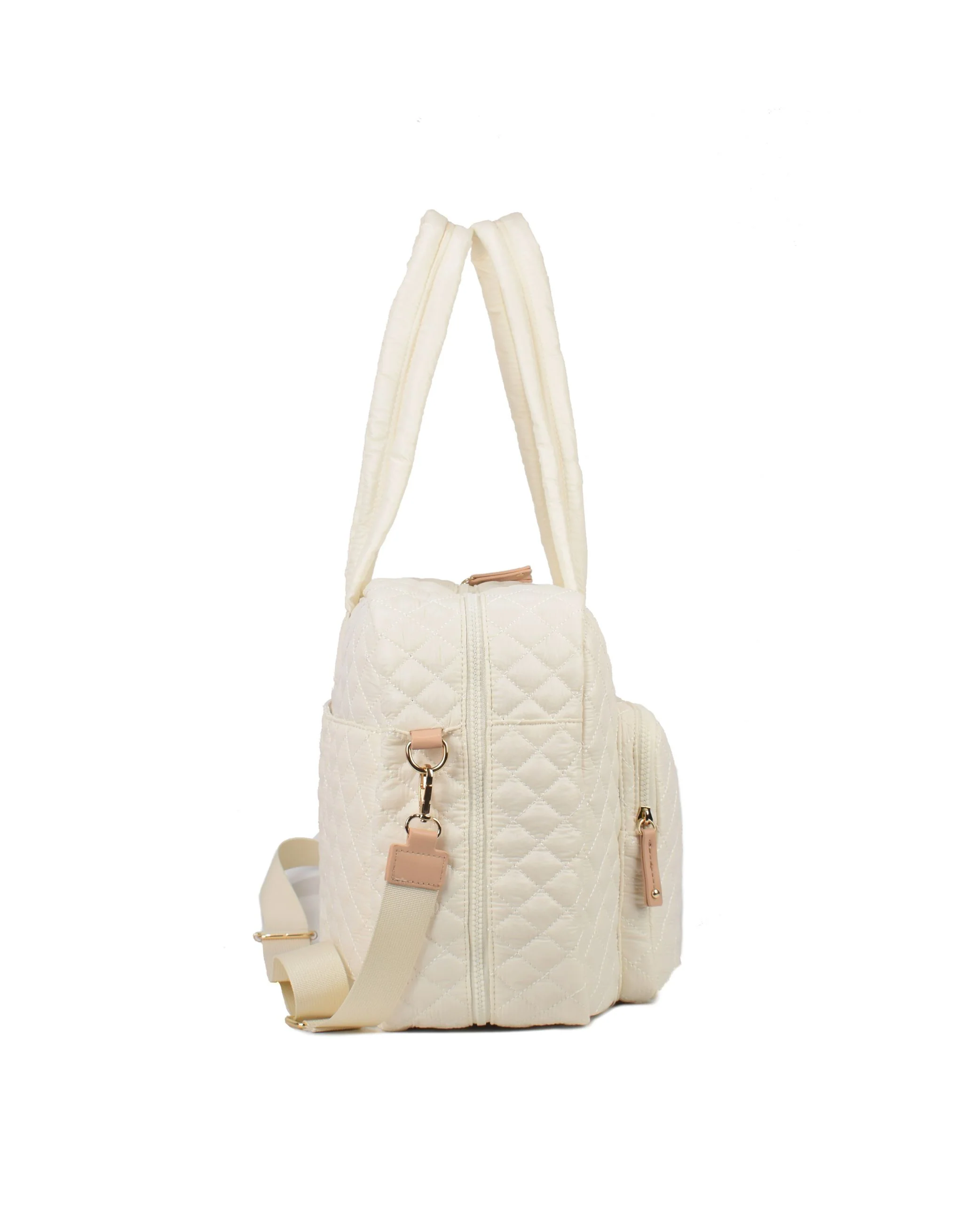 Metro Large Travel Split Tote Bag - Mushroom - Image 2