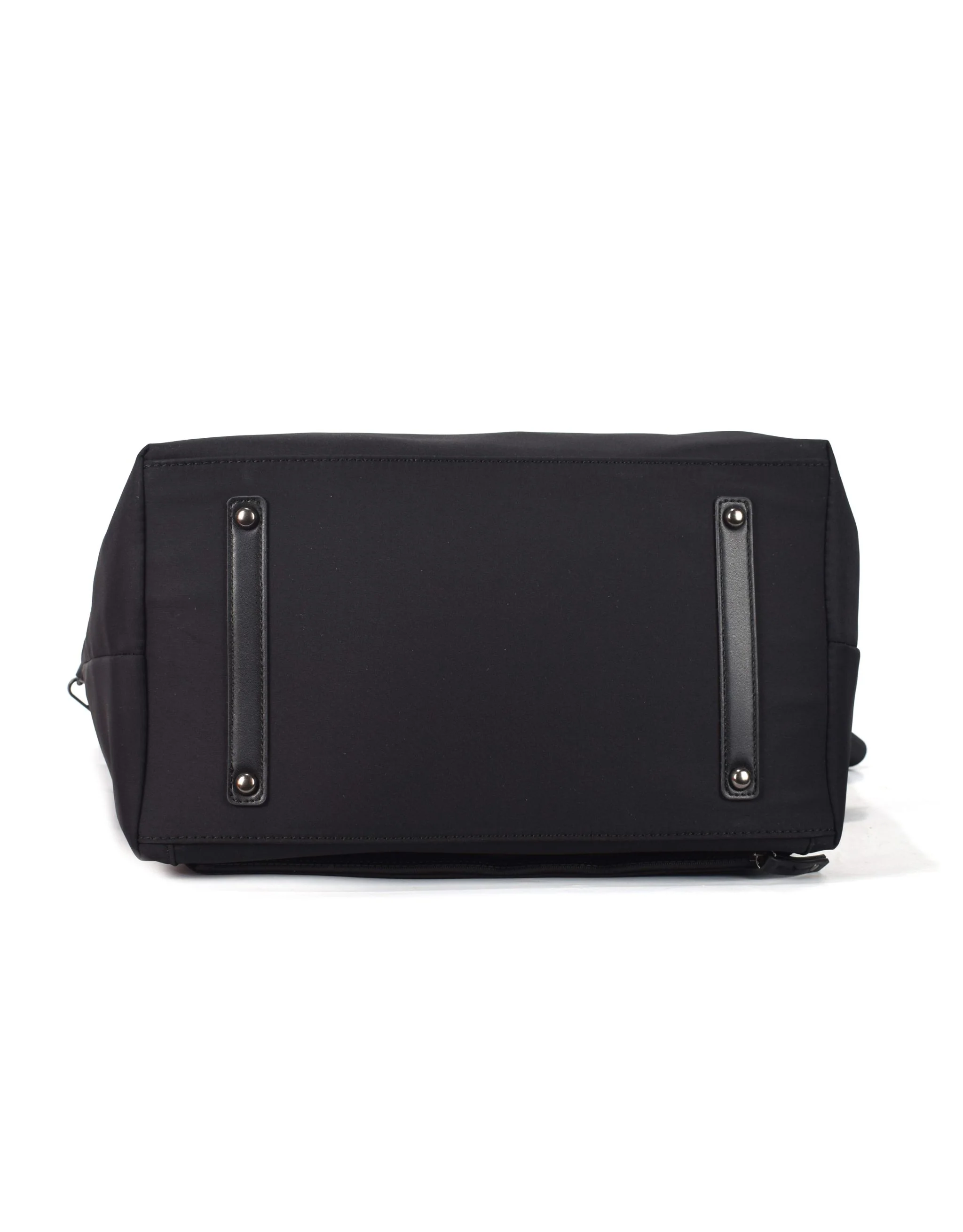 Metro Large Travel Tote Bag - Black Nylon - Image 4