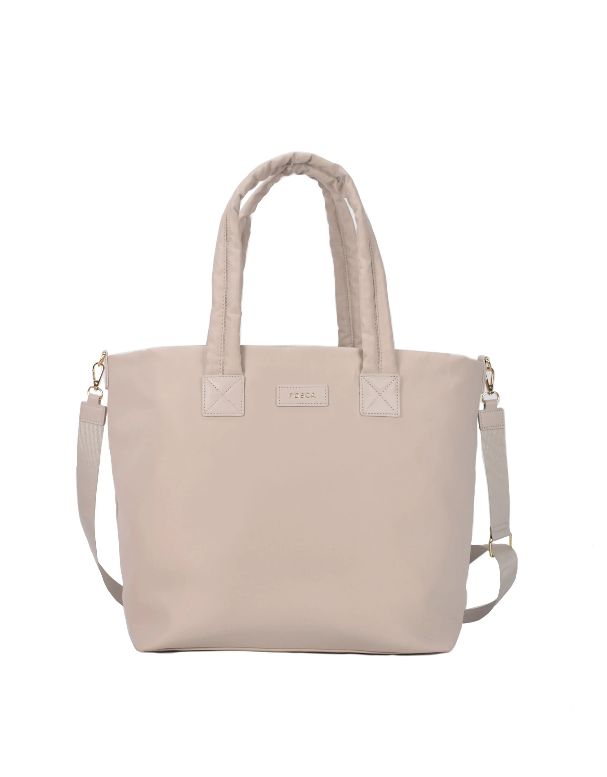 Metro Large Travel Tote Bag - Stone Nylon