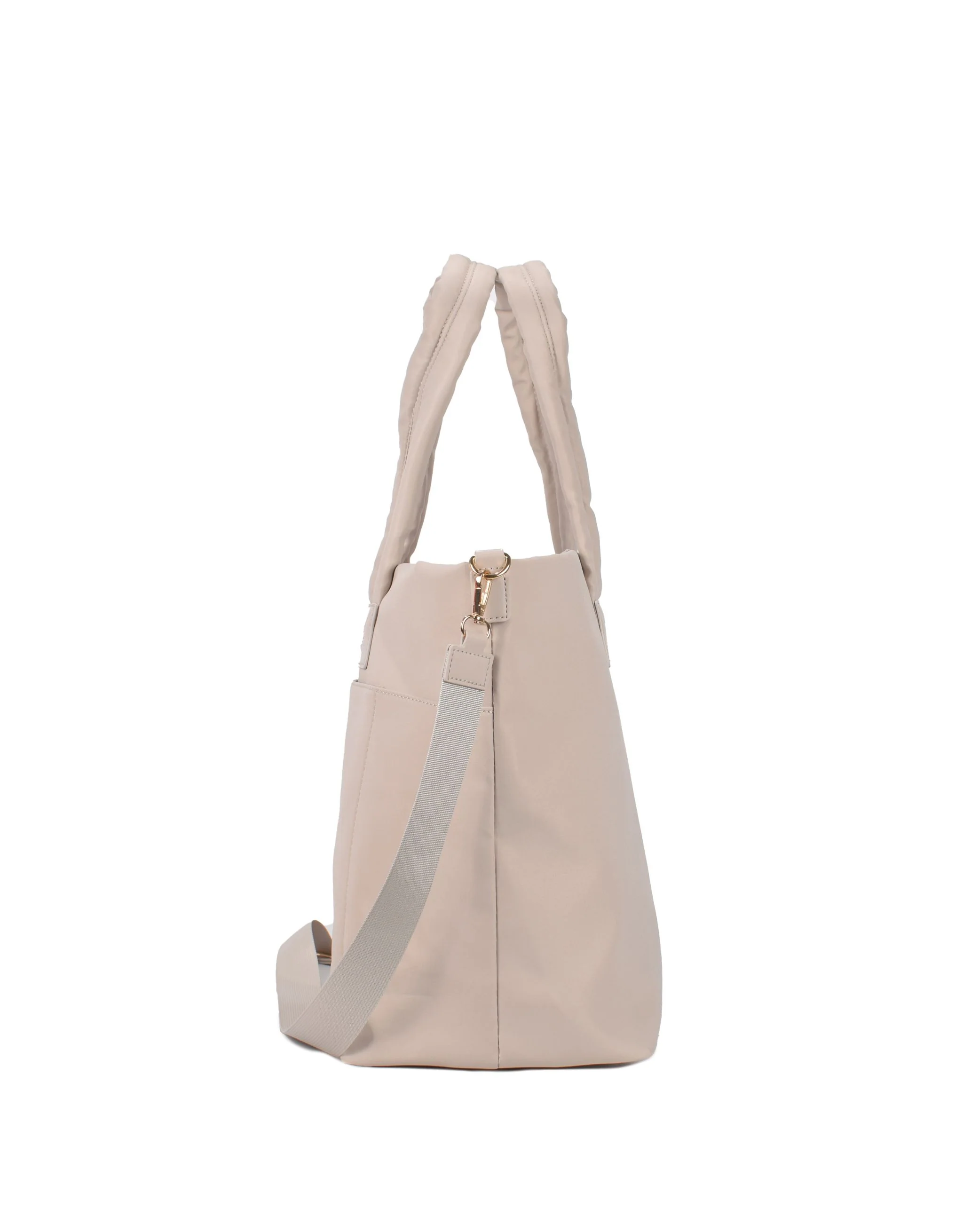 Metro Large Travel Tote Bag - Stone Nylon - Image 3