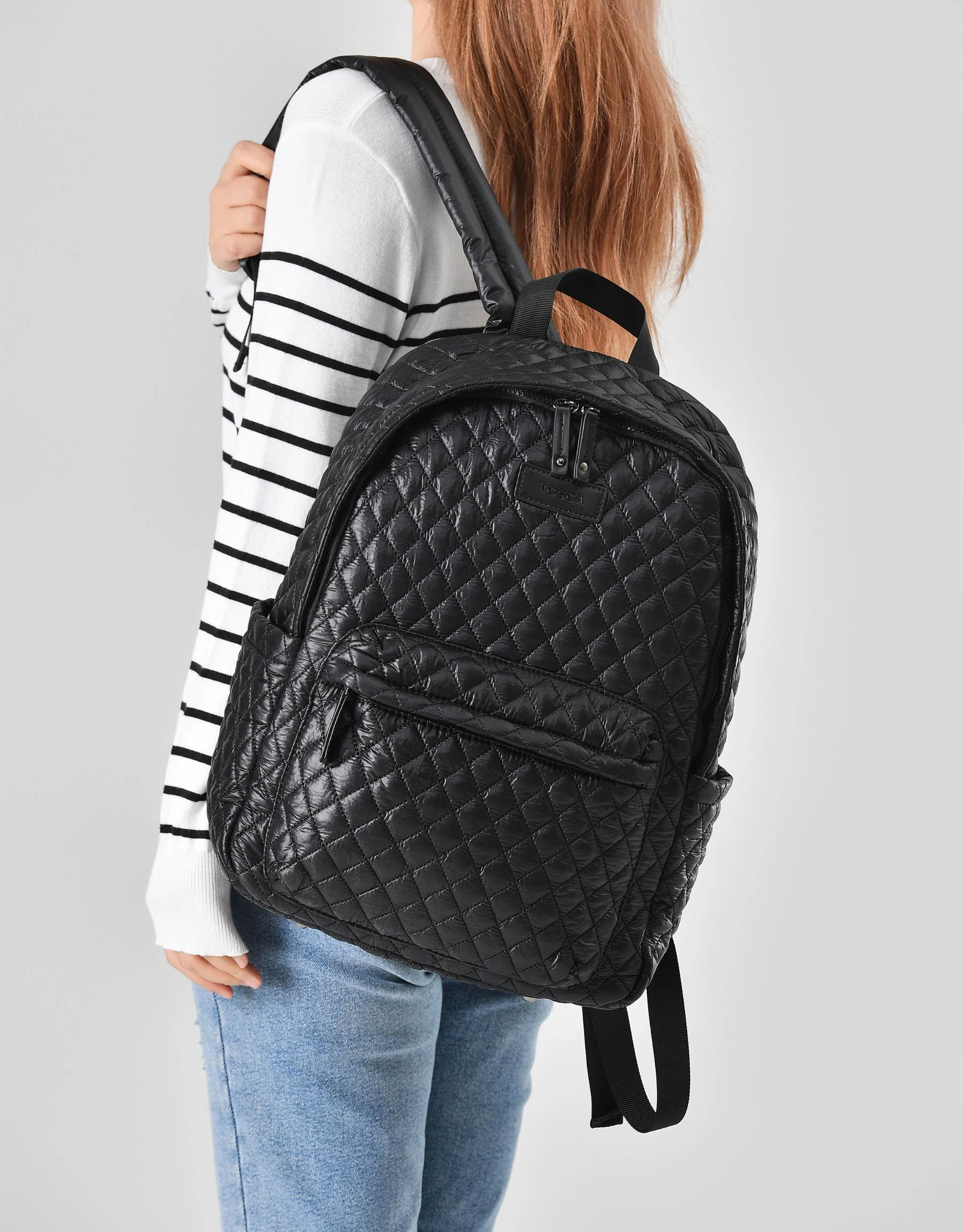 Metro Travel Backpack - Black - Image 6