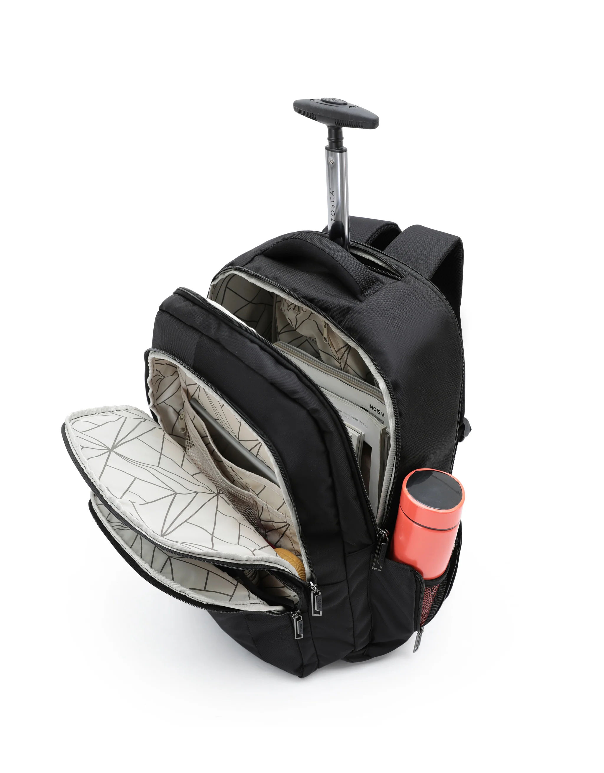 Oakmont Trolley Backpack - Navy - Image 4
