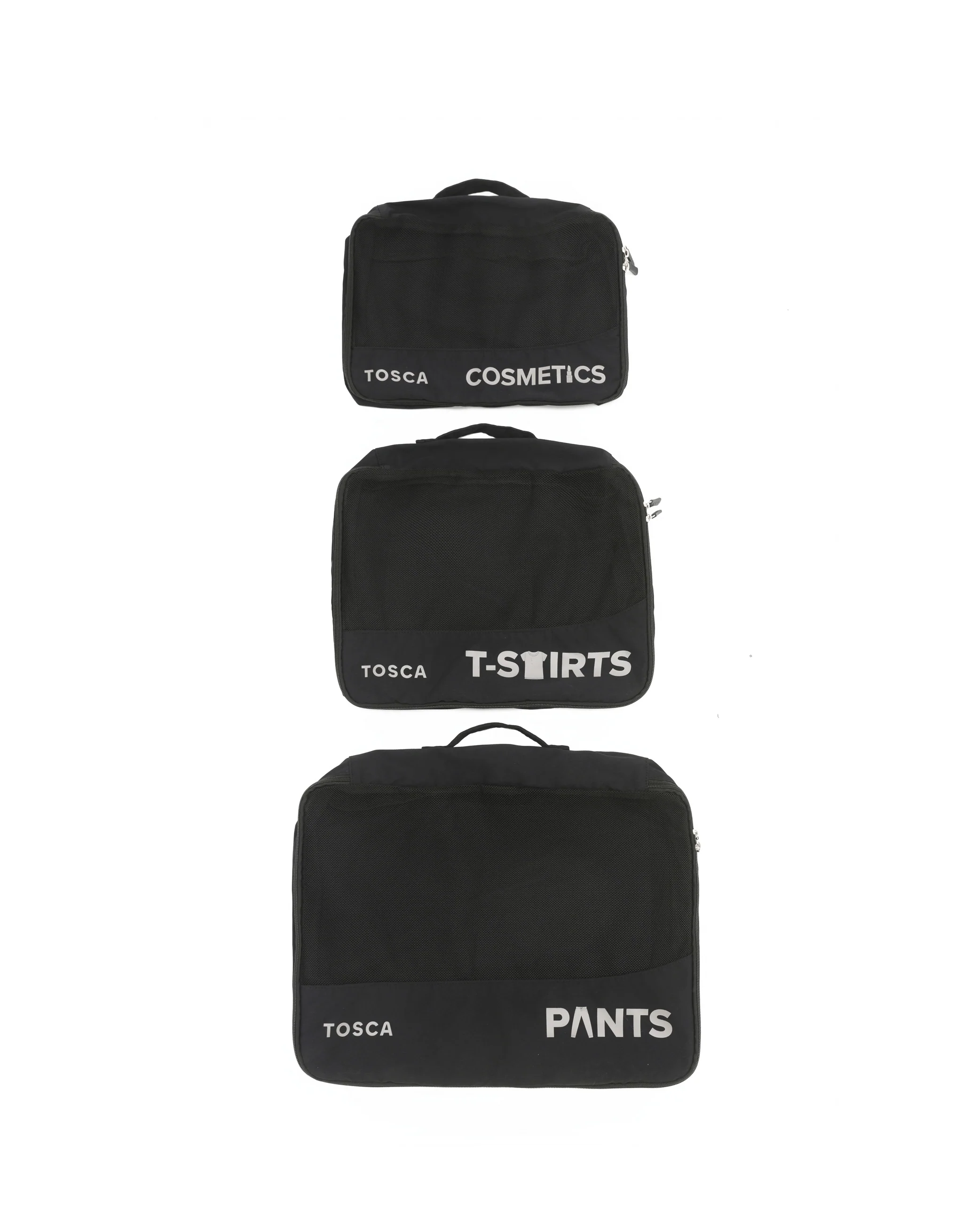 Packing Organiser - Black Set of 6 - Image 2