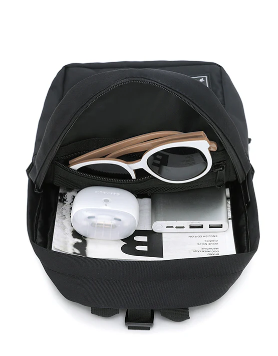 Shoulder Slinger Backpack - Black - Image 3