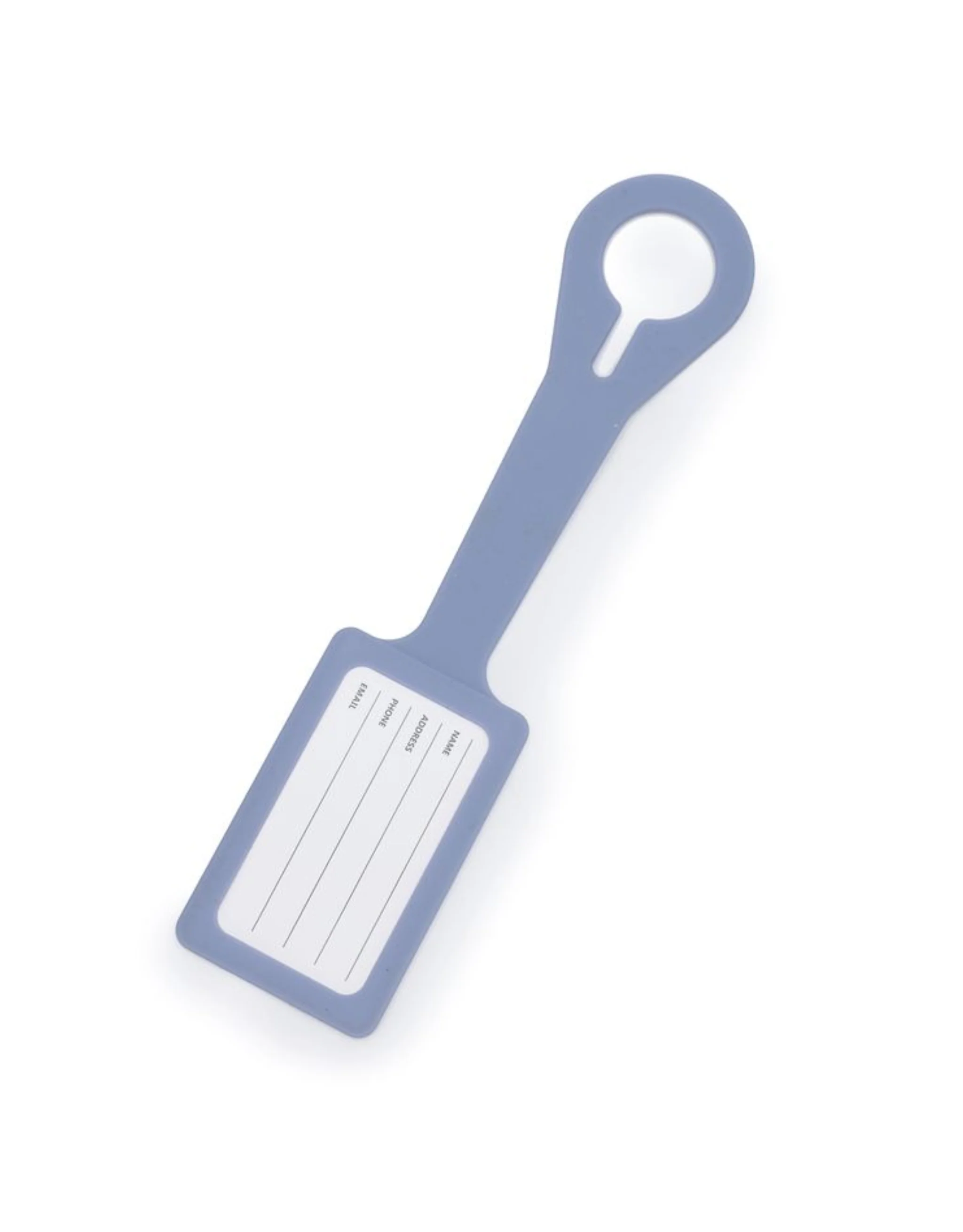 Silicone Luggage Tag - Lavender - Image 2