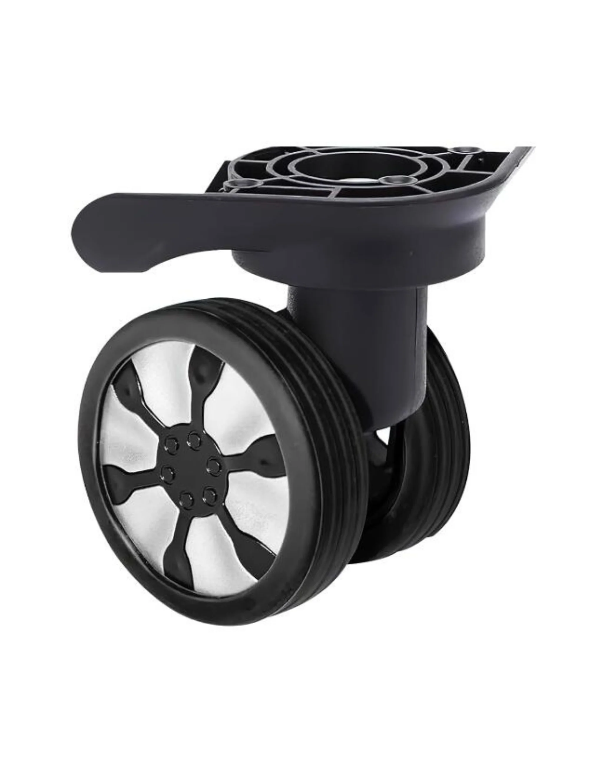 Silicone Wheel Covers 8 Piece - Black - Image 2