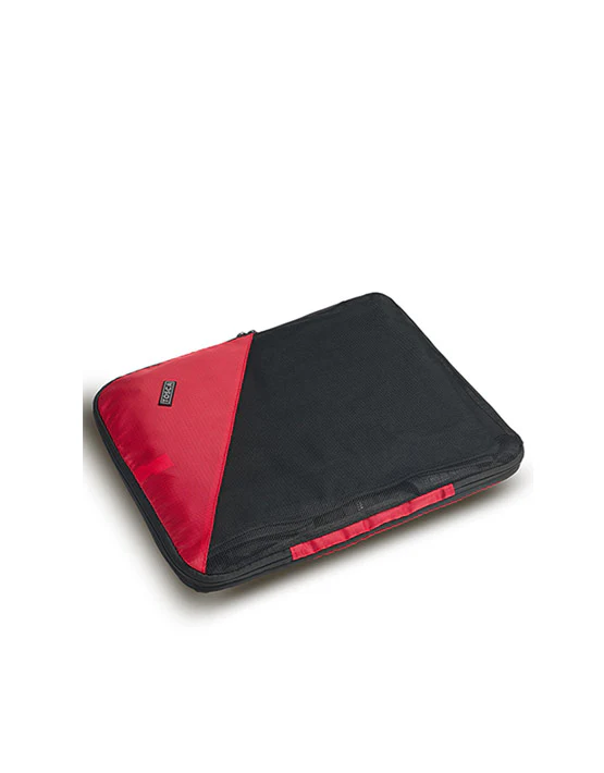 Small Compression Packing Cube Pack (x2) Red / Black