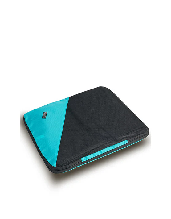 Small Compression Packing Cube Pack (x2) Teal / Black