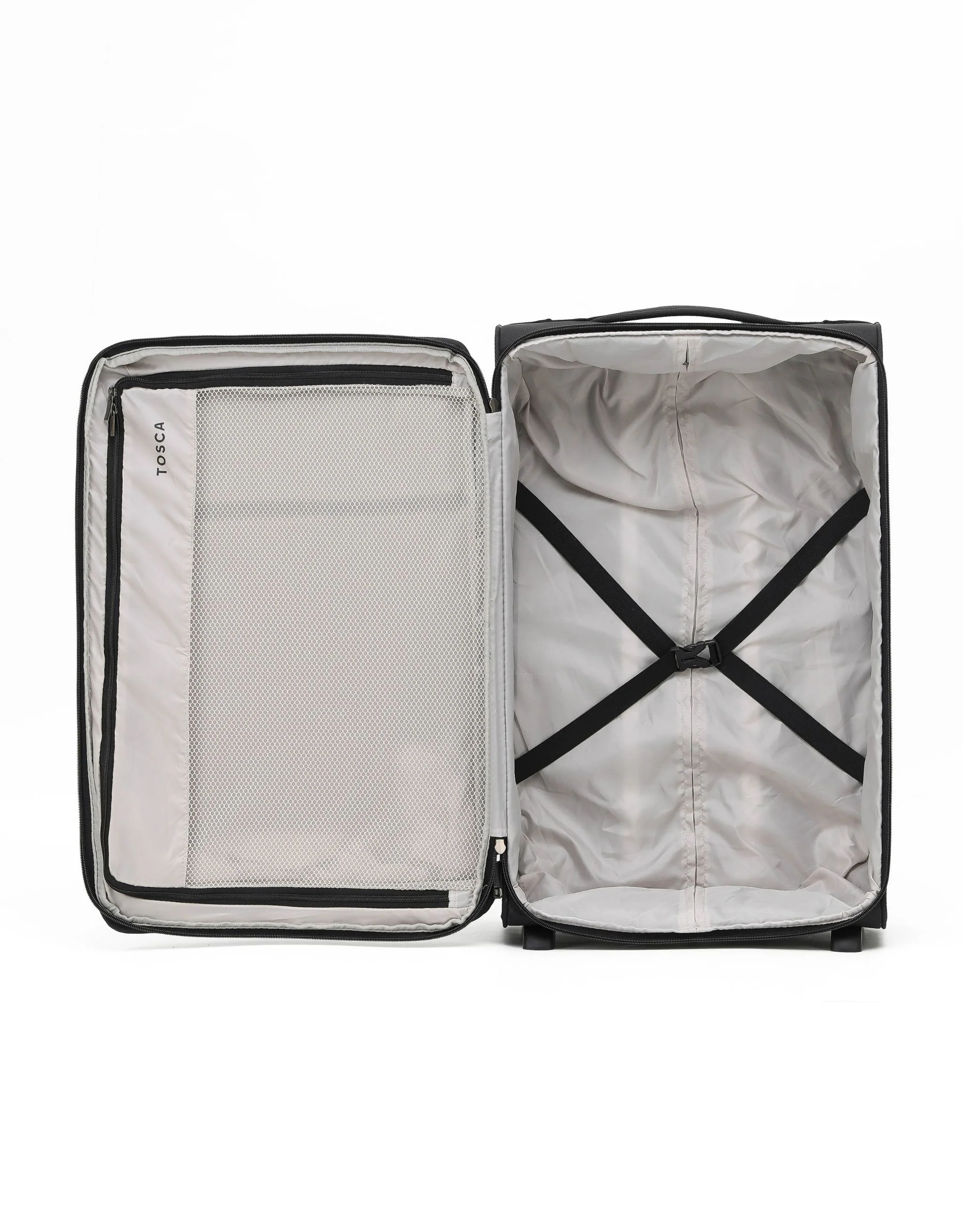 So Lite 67cm Medium 2-Wheel Soft Suitcase - Black - Image 4