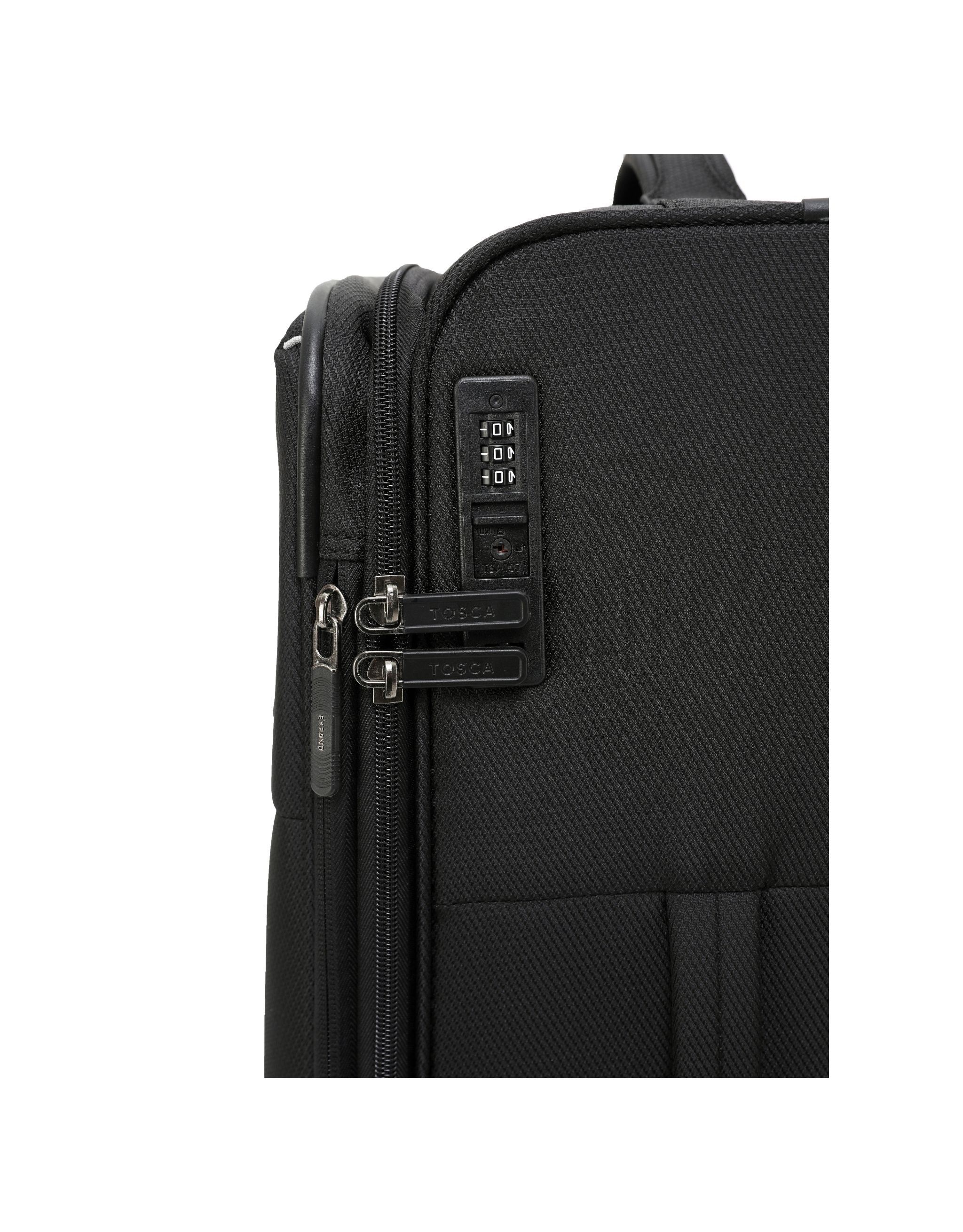 So Lite 67cm Medium Soft Suitcase - Black - Image 6
