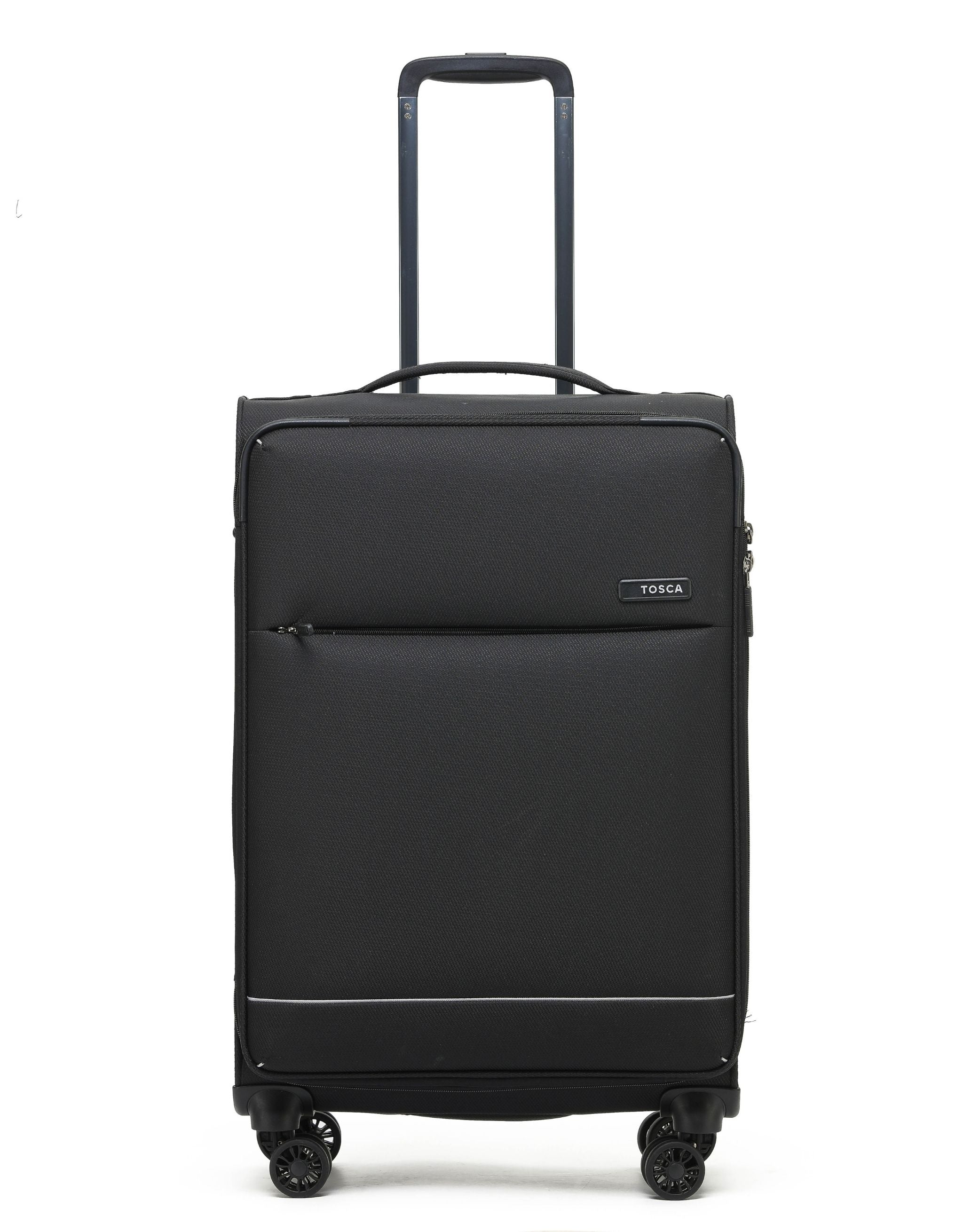 So Lite 67cm Medium Soft Suitcase - Black - Image 2