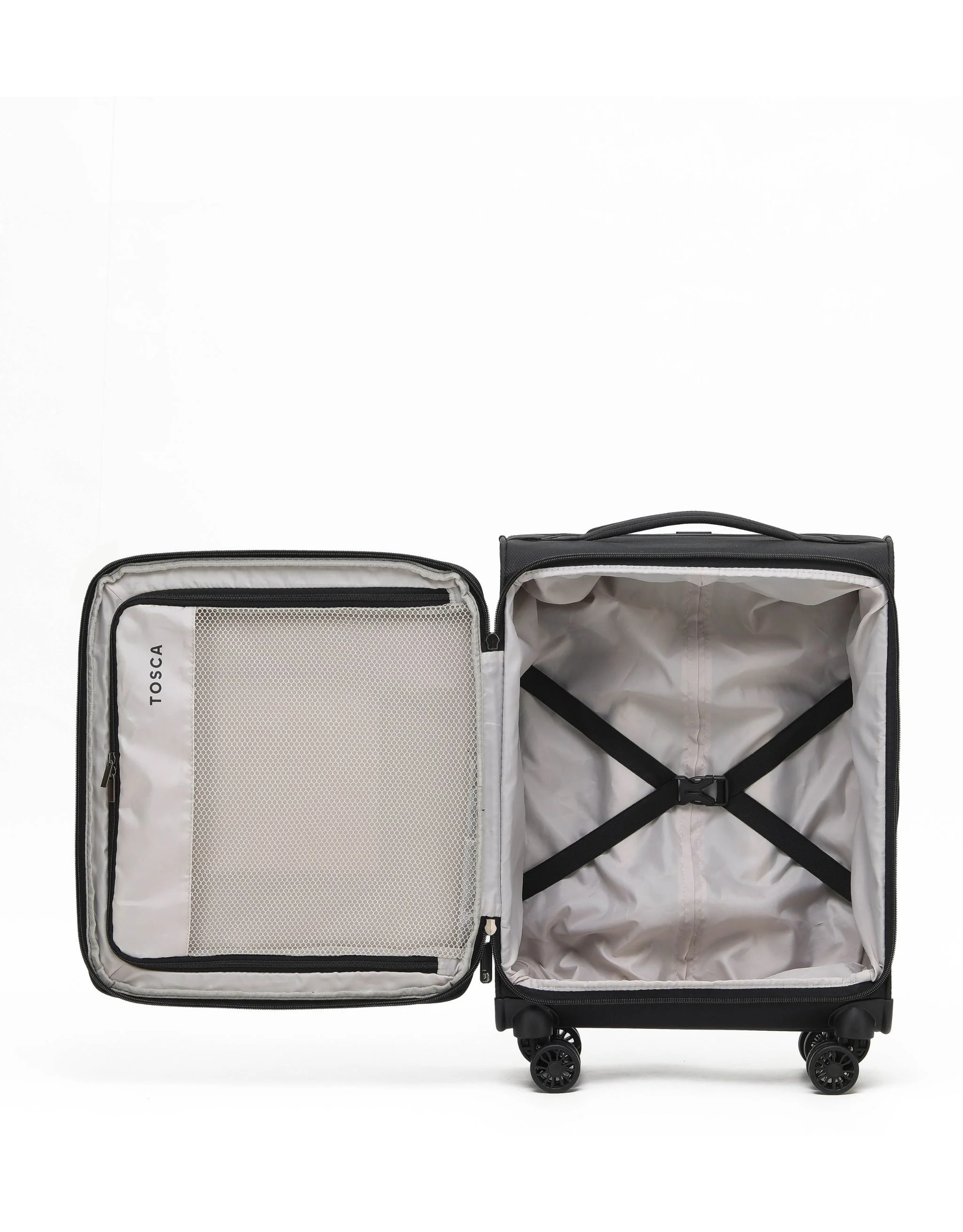 So Lite 54cm Small Soft Carry On - Black - Image 3
