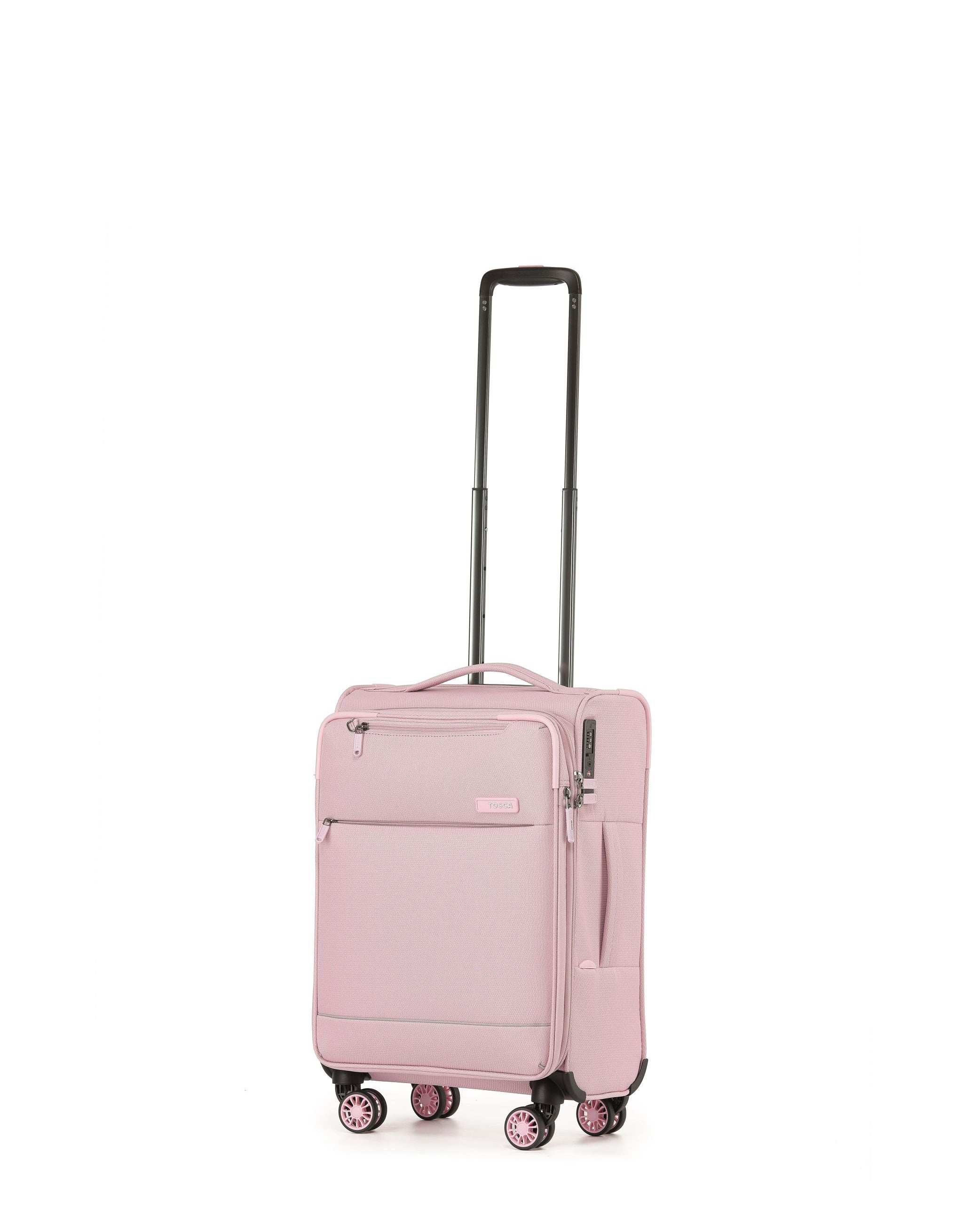 So Lite Soft Suitcase 3 Piece Set - Blush - Image 3