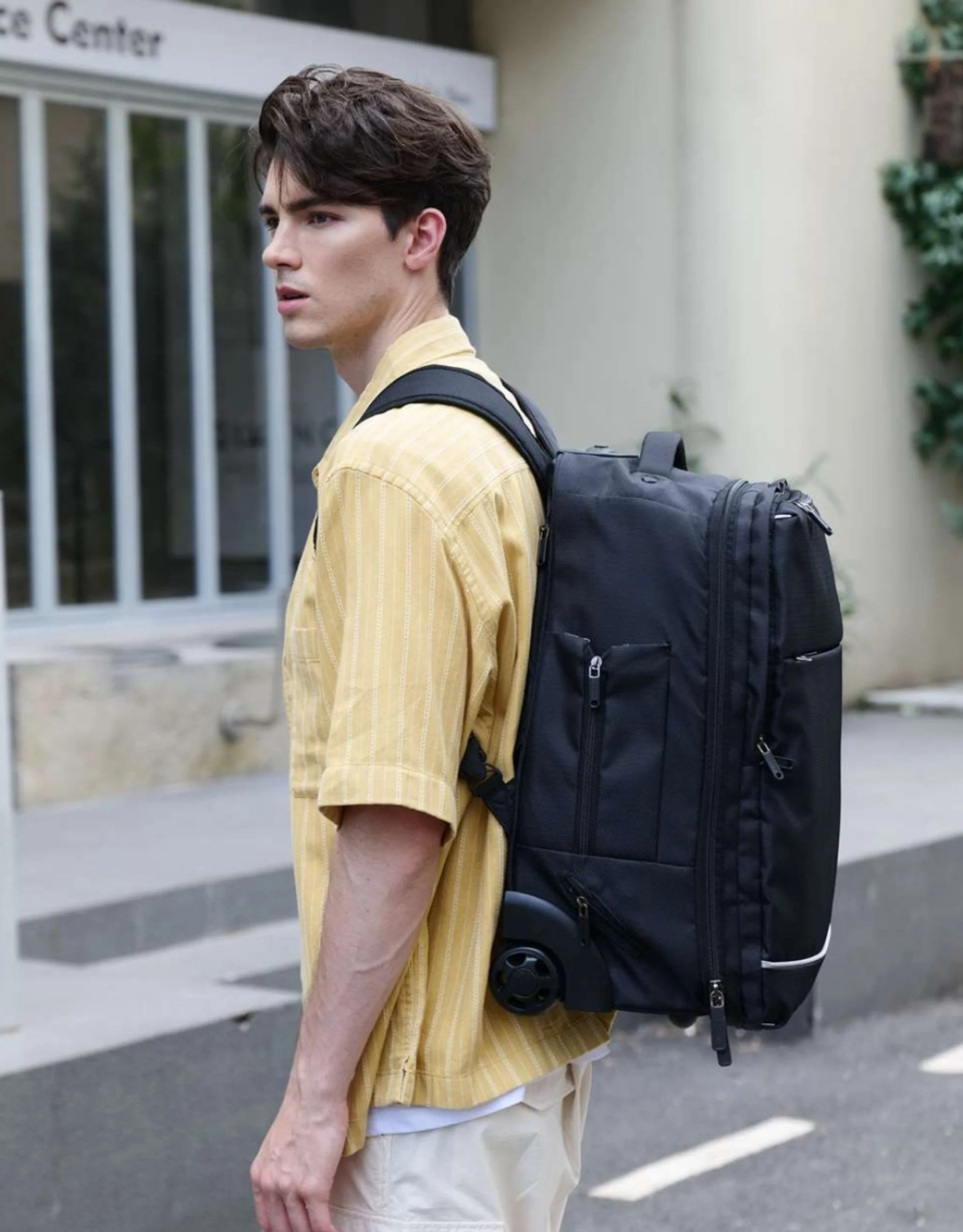 So Lite Trolley Backpack - Black - Image 7