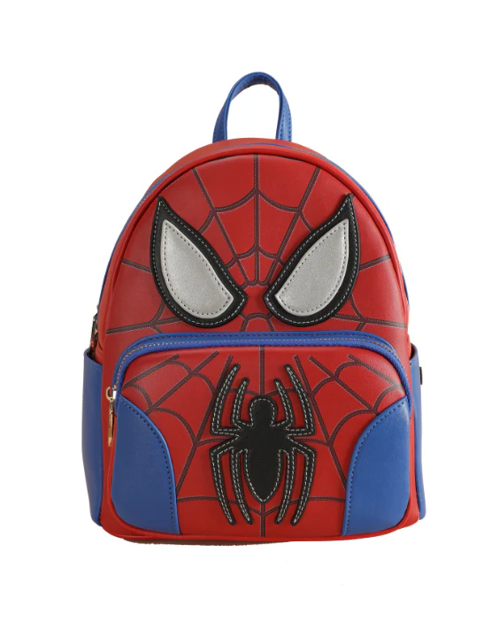 Spider-Man Deluxe PU Backpack - Blue