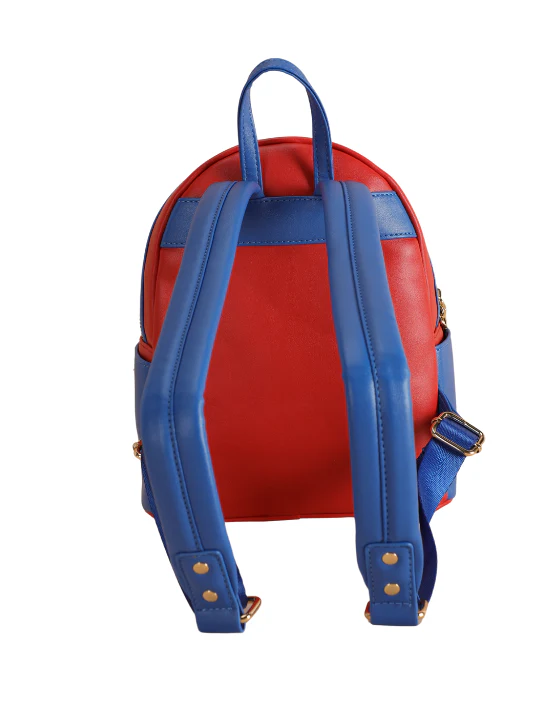 Spider-Man Deluxe PU Backpack - Blue - Image 4
