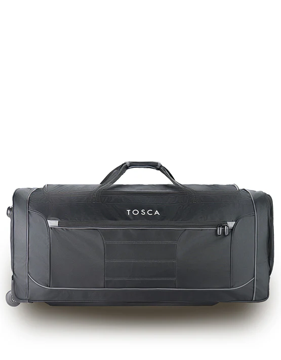 Sports Duffle Wheel Bag - Jumbo - Black - Image 3