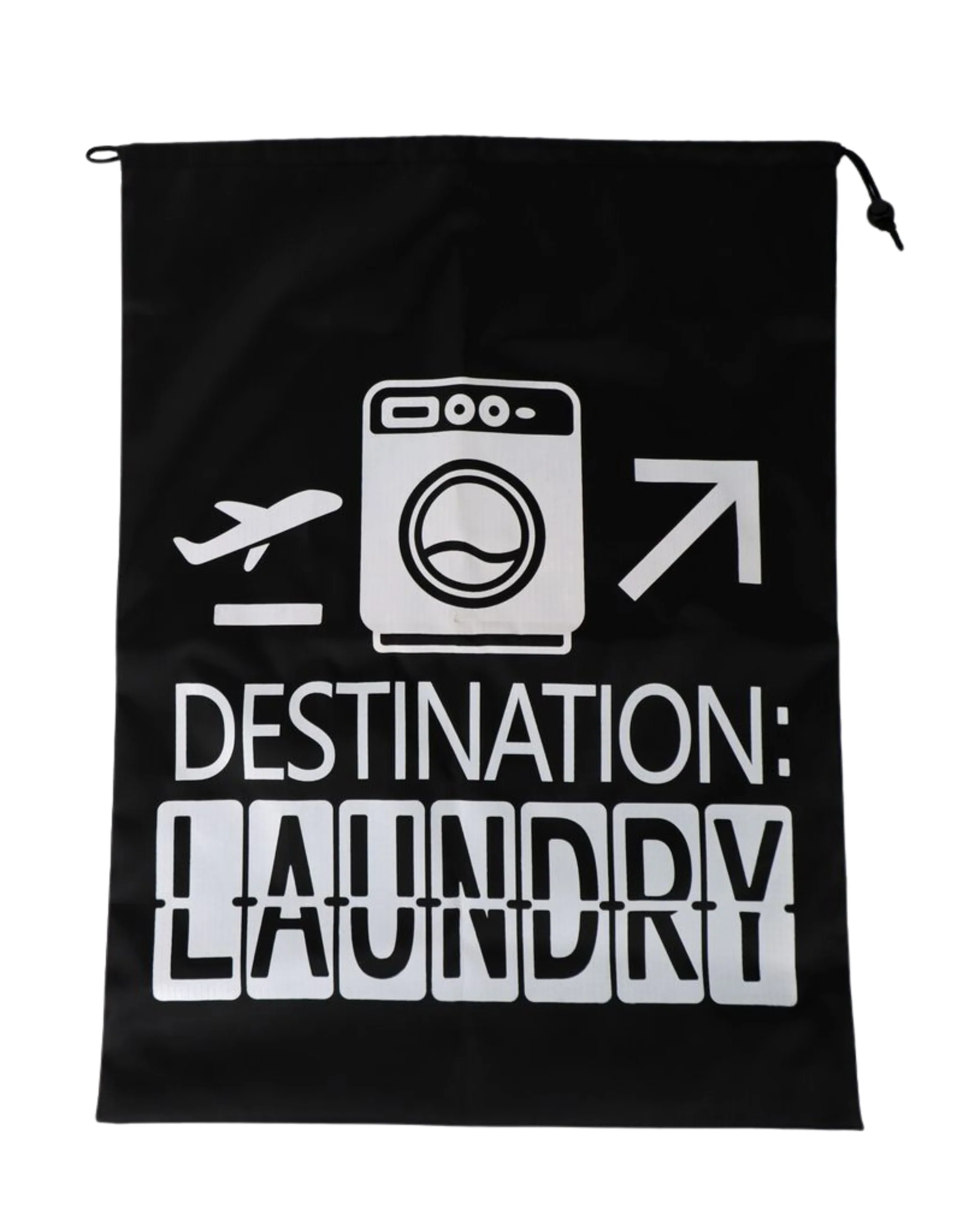 Travel Laundry Bag - Black - Image 2