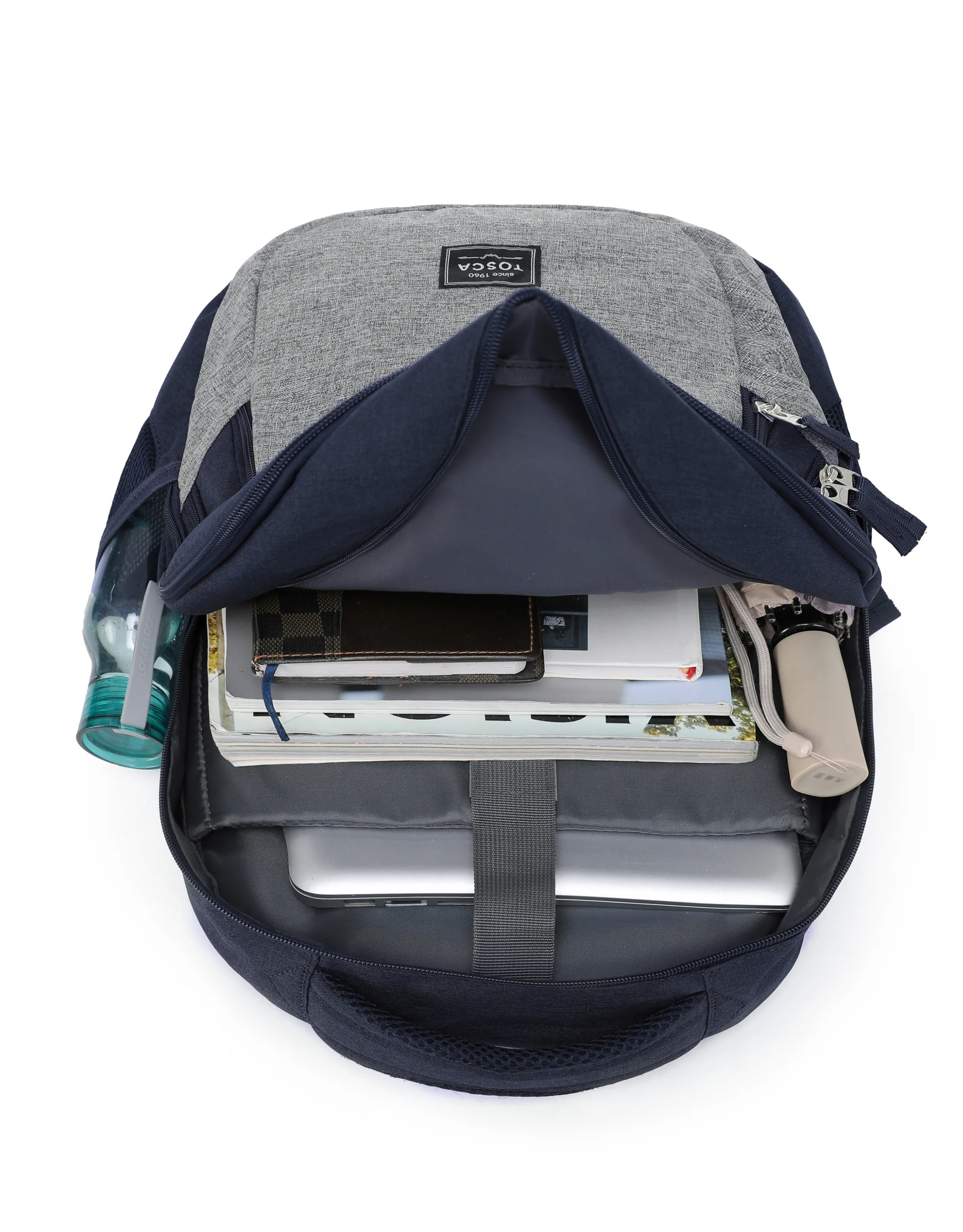 Urban Backpack - Navy/Grey - Image 3